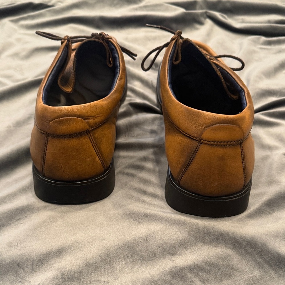 Ben Sherman Brown Leather Loafers - Picture 4 of 7
